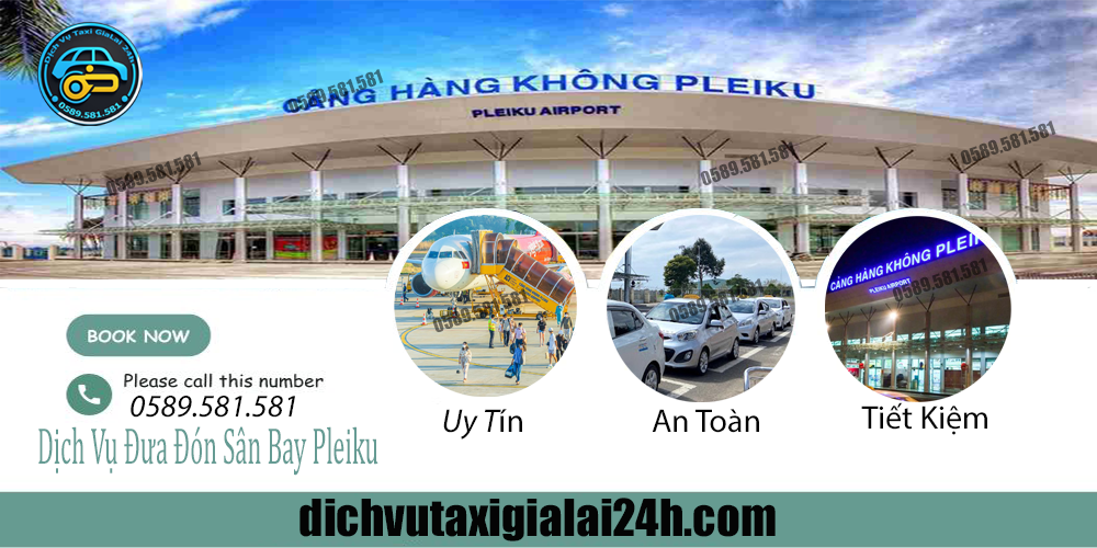 taxi sân bay pleiku