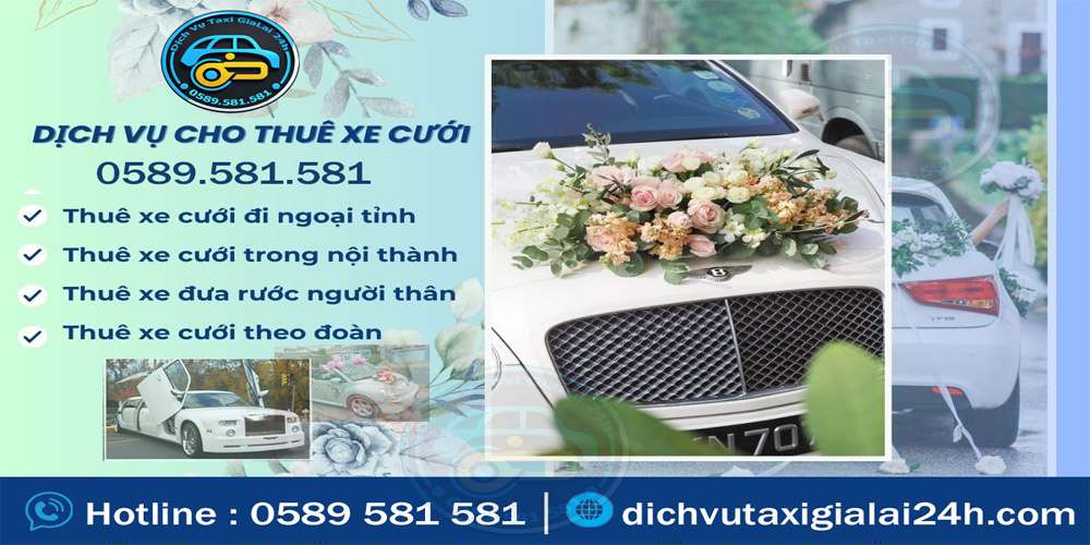 dịch vụ xe cưới hỏi gia lai