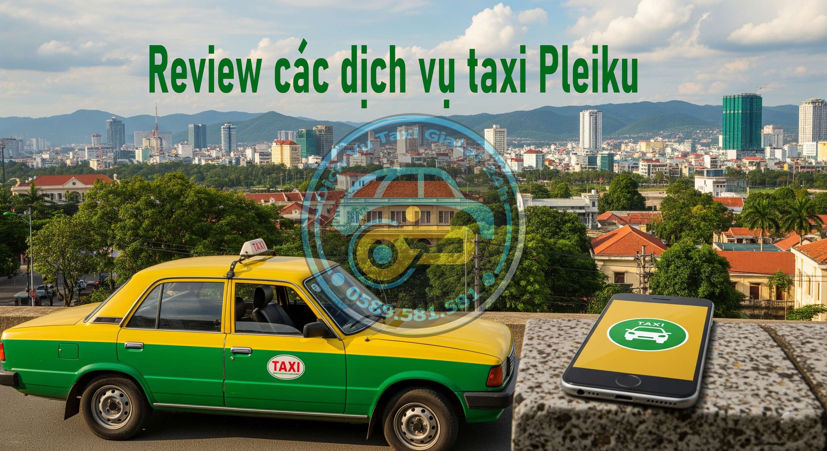 dịch vụ taxi pleiku